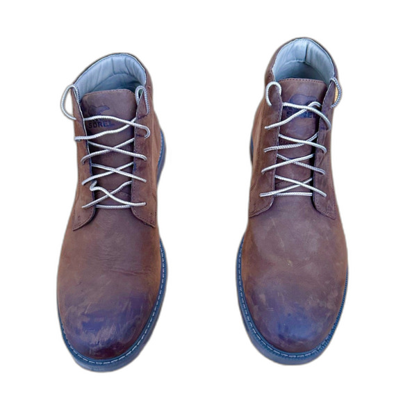 Sorel Men's Madison Waterproof Leather Chukka Boots Size 12 Brown - Picture 9 of 11